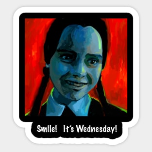 Smile, it's Wednesday! Sticker